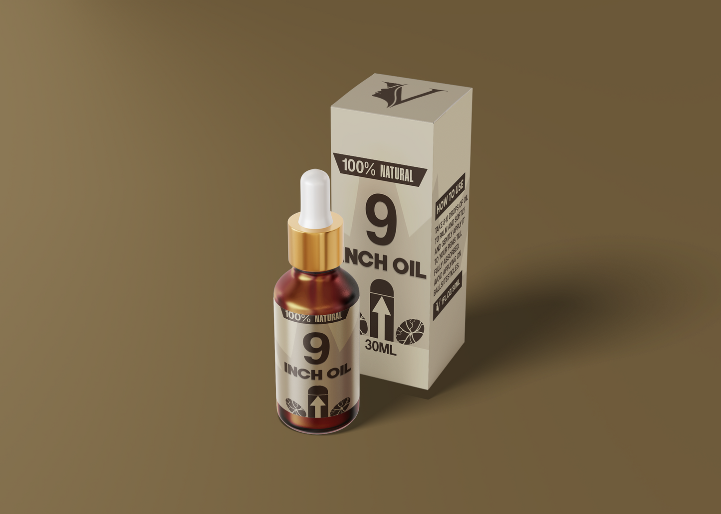 9 inch Oil